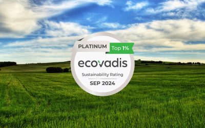 Unser Unternehmen erreicht EcoVadis Platinum-Zertifikat – Ein weiterer Meilenstein in unserem Nachhaltigkeitsengagement