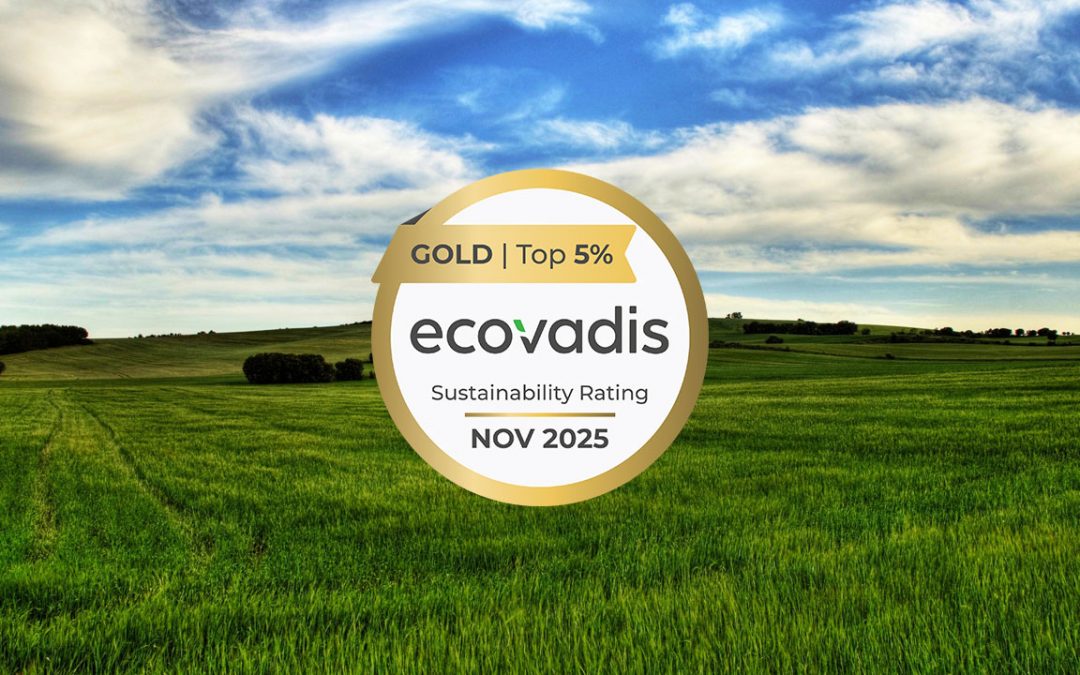 Grafik News Unser Unternehmen erreicht erneut die EcoVadis Goldzertifizierung